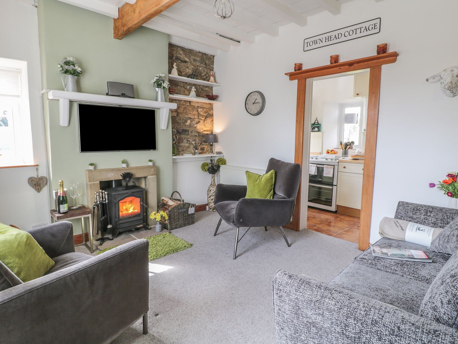 Sitting room Town Head Cottage Grassington ( Ref 1039158 ) Self catering accommodation rental in Grassington Yorkshire Dales