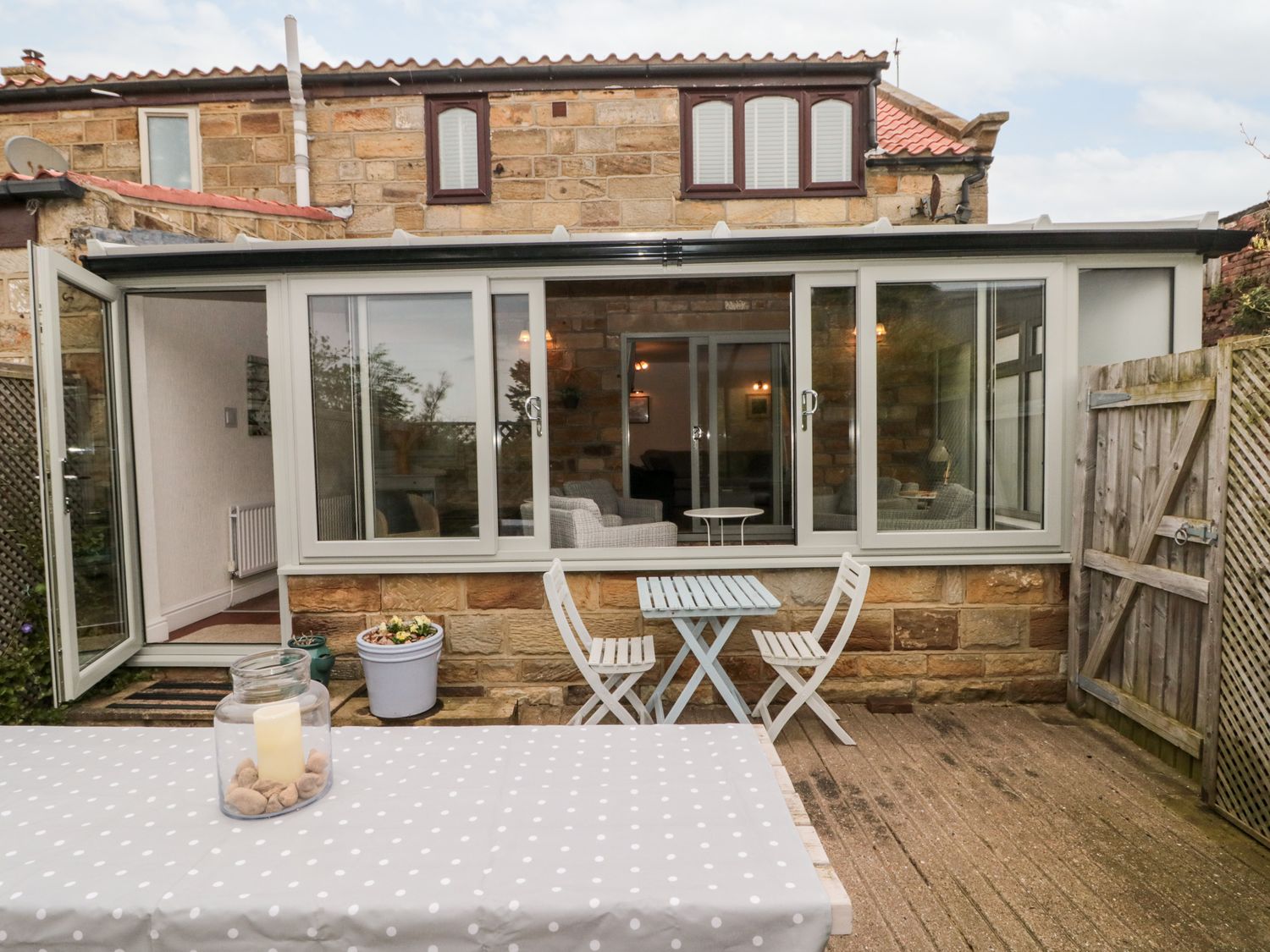 Outside space Barn Cottage ( Ref 1050446 ) Holiday cottage in Hinderwell for 5 guests