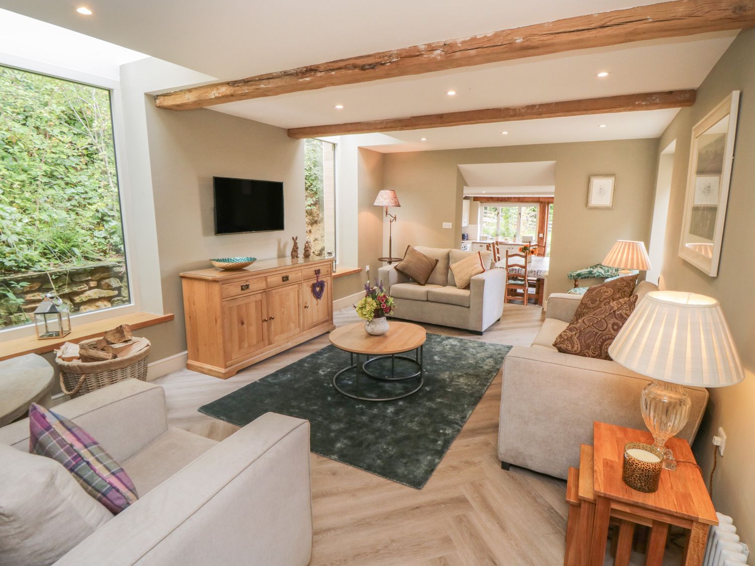 Sitting area Book Gormire Cottage at Low Cleaves Holiday Cottages ( Ref 1052313 ) Holiday cottage near Sutton under Whitestonecliffe North Yorkshire for 4 people