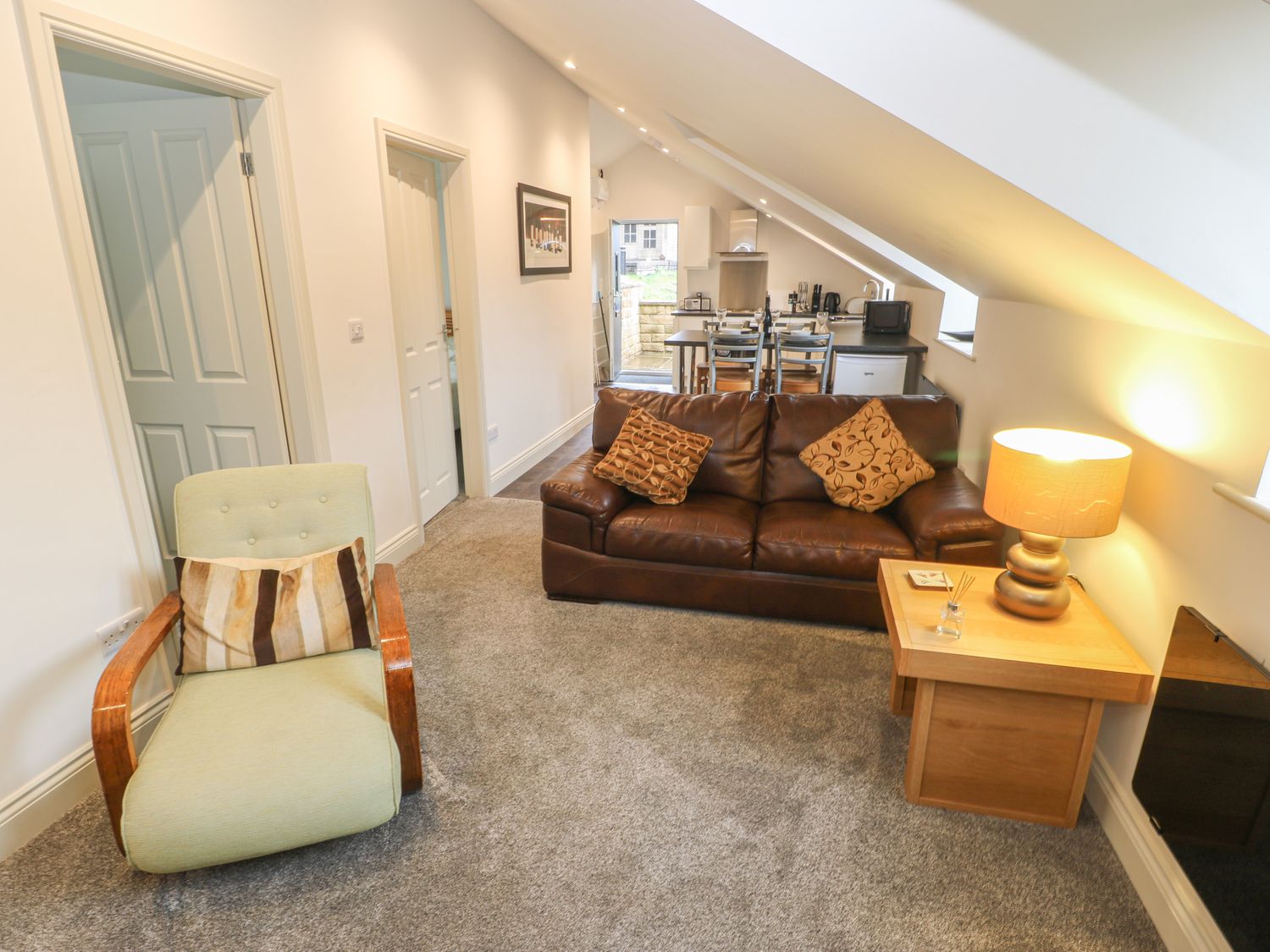 Sitting area Woodlands Cononley ( Ref 1067340 ) Cononley holiday apartment for 4 guests in North Yorkshire