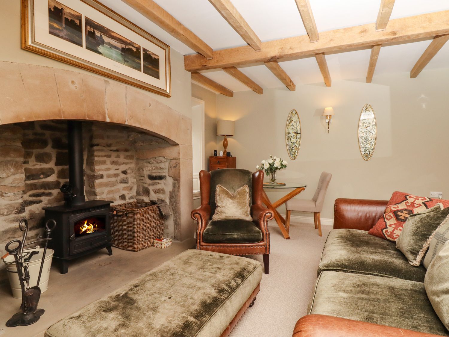 Sitting area Squint Cottage Grassington ( Ref 1114449 ) Rent apartment accommodation in Grassington Yorkshire Dales