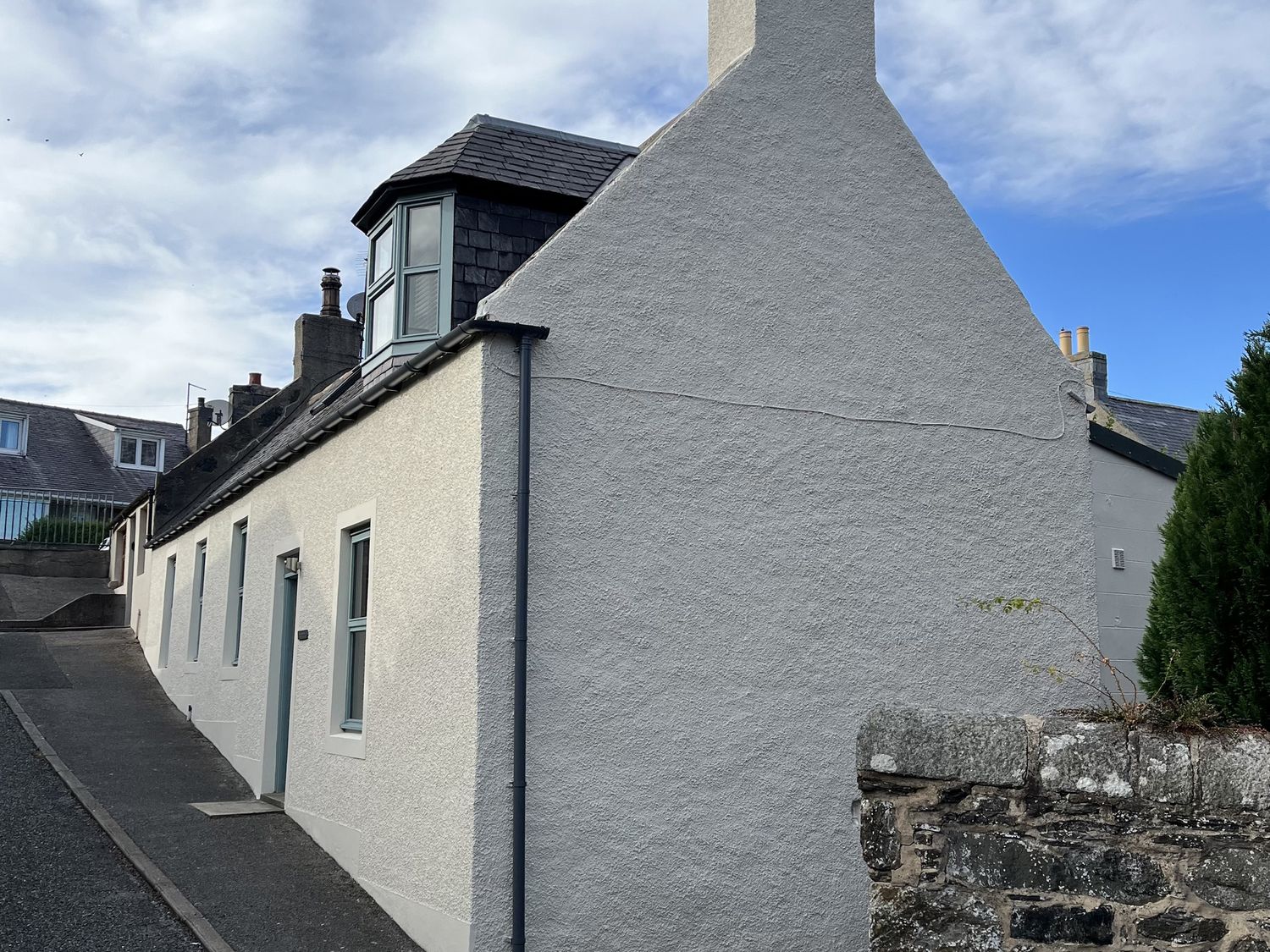An exterior view of a house at 20 South High Street Portsoy