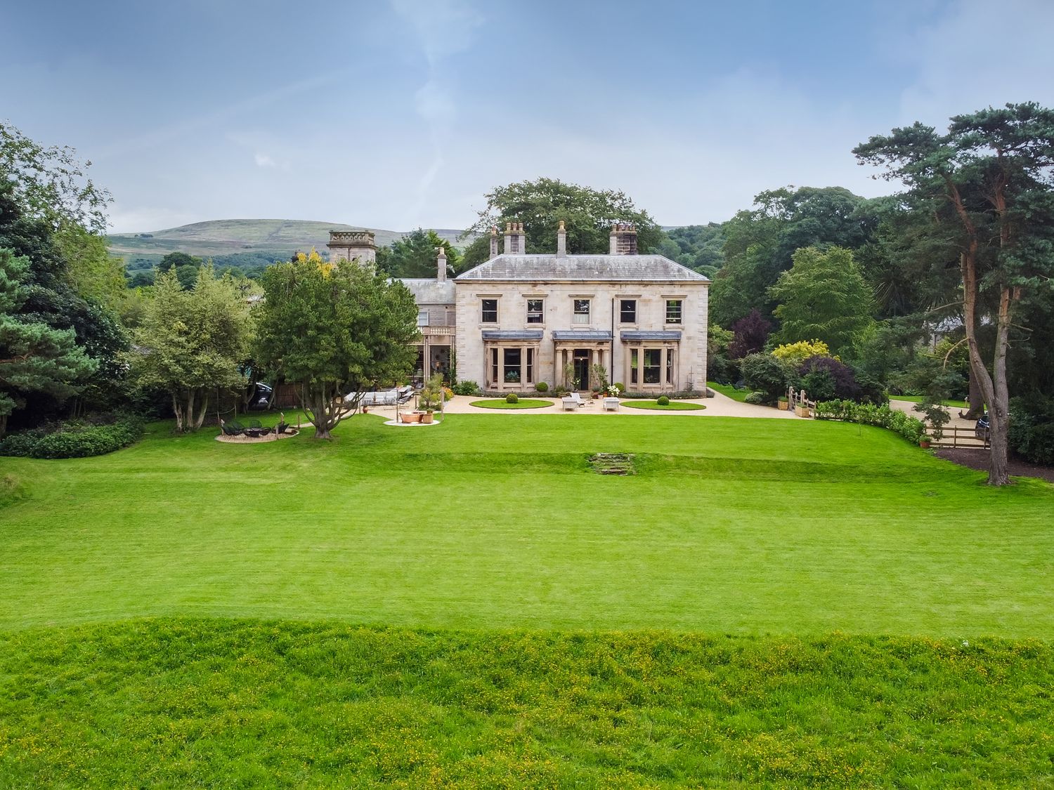 A house with garden and patio at The Country House Cumbria in Castle Carrock