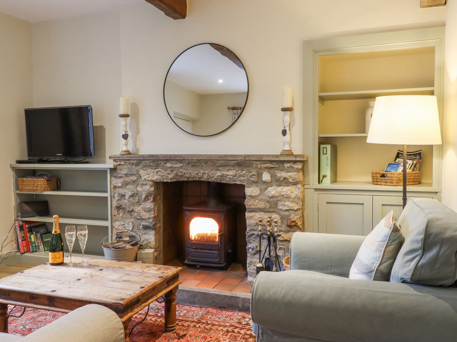 Sitting room Lavender Cottage Threshfield ( Ref 918240 ) Holiday cottage in Threshfield near Grassington for 3 guests