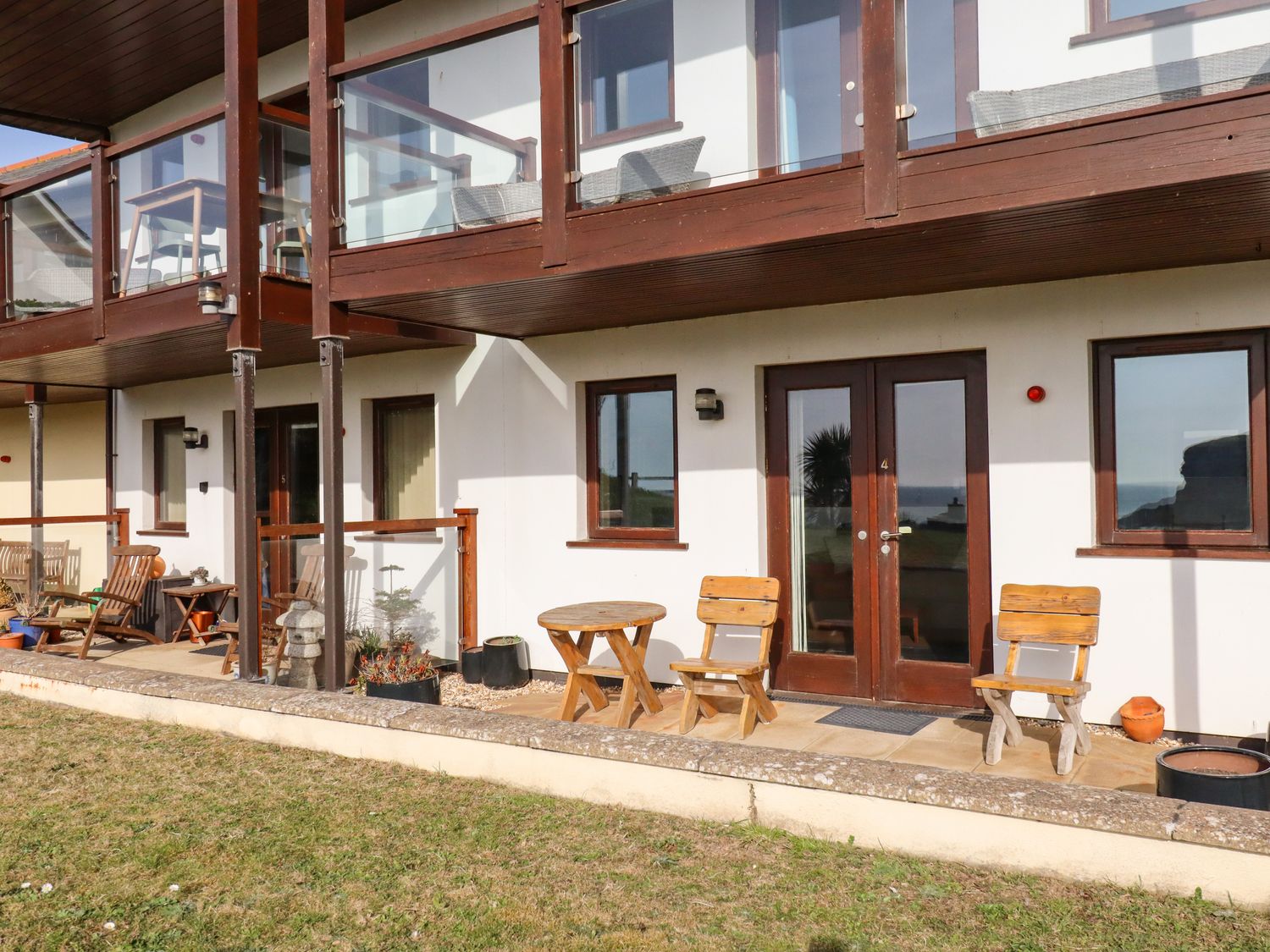 White Lodge Apartment Newquay Mawgan Porth Cornwall Self