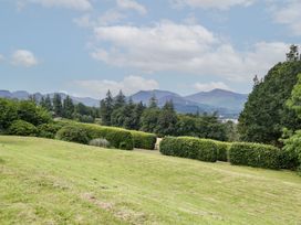 A view of mountains and greenery at High Spy in Keswick