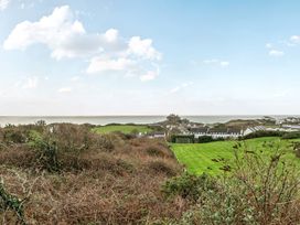A view of sea and hills at Curragho in Trearddur Bay