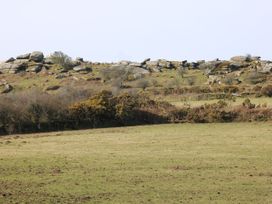 A landscape with rocks and grass at Ripple in St Mabyn near Wadebridge