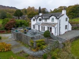 A house with a terrace and garden at Goody Raise in Grasmere