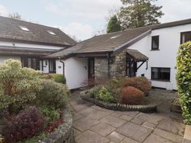 An entrance with garden plants at Mardale in Ambleside