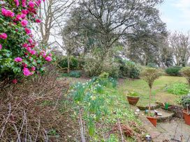 A garden with flowers and shrubs at Beckhythe Cottage Overstrand