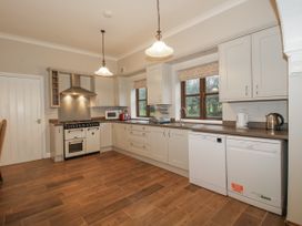 A kitchen with counter space and appliances at The Park in Ludlow