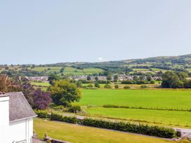 A view of greenery and houses at Pengwern in Llanrwst