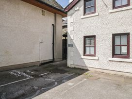 An outdoor area showing the entrance to Walkers Retreat in Keswick
