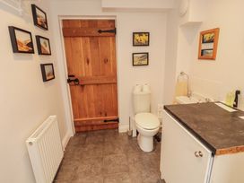 A bathroom with a sink and toilet at Two Town End in Mungrisdale, Mosedale