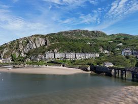 View of buildings and water at 5 Porkington Terrace in Barmouth