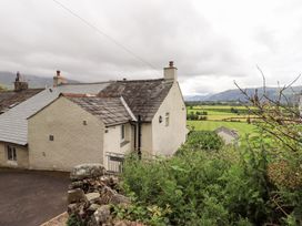 A view of houses and fields at Squirrel Cottage in Bassenthwaite