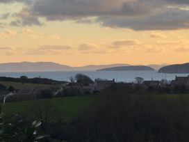 A view of the sea and islands from a residential area at Caledfryn in Benllech