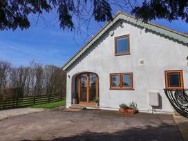 A house exterior with a front door and windows at Brush and Boot in Stittenham near York