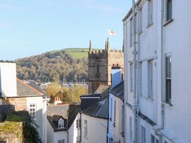 A view of a church and surrounding buildings at 13 Above Town in Dartmouth