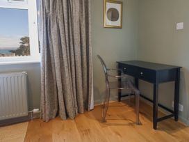 A study with a desk and chair at Westhaven in Lyme Regis