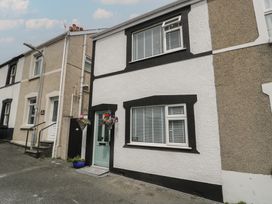 A house with a front door and window at 4 Haven Villas in Conwy
