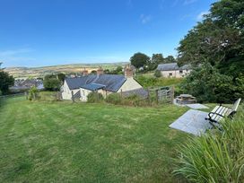A view of houses and grass area at Delfryn, Newport in Newport, Pembrokeshire