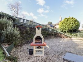 A barbecue in a garden at Millstone in Lucker