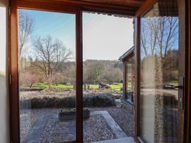 View from a window showing a garden at Birchenhayes St Dominick