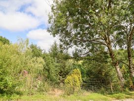 A natural landscape with trees and greenery at Red Kite at Wild Valley Huts Llanrhaeadr-Ym-Mochnant