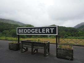 A sign displaying Beddgelert in Beddgelert