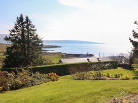 A garden overlooking the sea at Whispering Pines in Durrus, County Cork