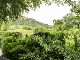 A view of greenery and hills at Derwent Lodge in Keswick