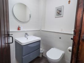 A bathroom with a sink and toilet at Horse and Farrier Barn Newton in Cartmel near Cartmel