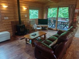 A living room with a sofa and television at 64 Acorn Lodge Kenwick Park Louth