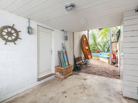 An indoor area with a door and various items at 14 Marine Parade in Lyme Regis