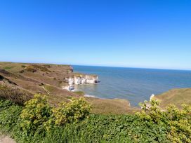 A cliff overlooking the ocean at Apt 3 @ Hunter's Quay in Bridlington