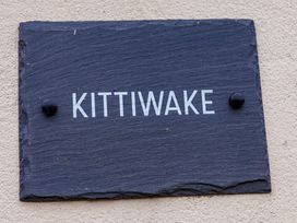 A sign displaying the name Kittiwake at Kittiwake in Flamborough