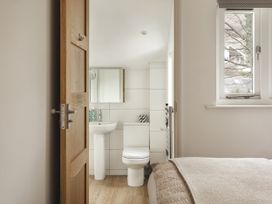 A bathroom with a toilet and sink at Rydal Apartment Ambleside Ambleside