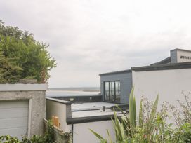 An outdoor area with a view of a building and sky at Flat 2, Moonrakers in St. Ives