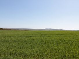 A green field with a clear sky at Hazel Lodge in Whitby