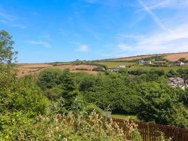 A view of fields and houses at Greenways in Perranporth