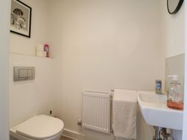 A bathroom with toilet and sink at Inishnee House in Shotley Gate