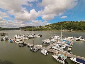 A marina with boats and yachts at 22 Dart Marina, Dartmouth