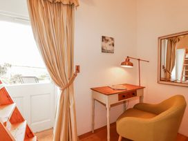 An office with a desk and chair at Roughtor Barn Poldue near Camelford