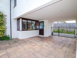 An outdoor area with a door and window at 1 Eastdon Cottages Exeter