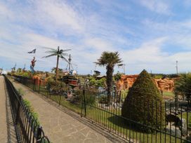 A miniature golf course with pirate ship features and landscaping at 34 North Denes Road in Great Yarmouth