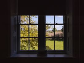 A window with an outdoor view at Cheviot Manor near Wooler