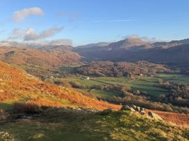 A landscape view of hills and valleys at Dakota near Boot