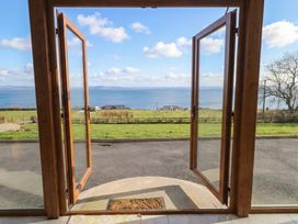 A view from an open door looking towards the sea at Ard Na Mara Drung near Quigley's Point, County Donegal